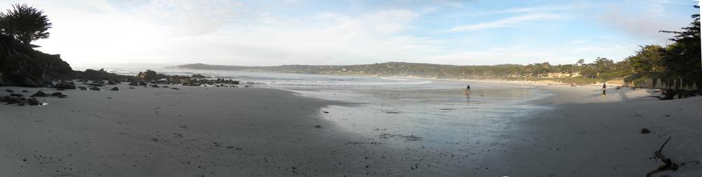 Carmel-by-the-Sea beach panorama