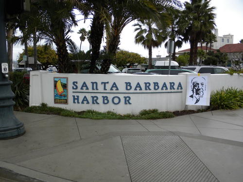 Santa Barbara Hafen Einfahrt